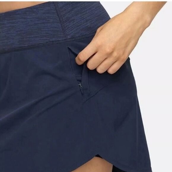 Outdoor Voices Hudson 4” Skort In Navy NWT Plus Size XXL - Picture 3 of 10
